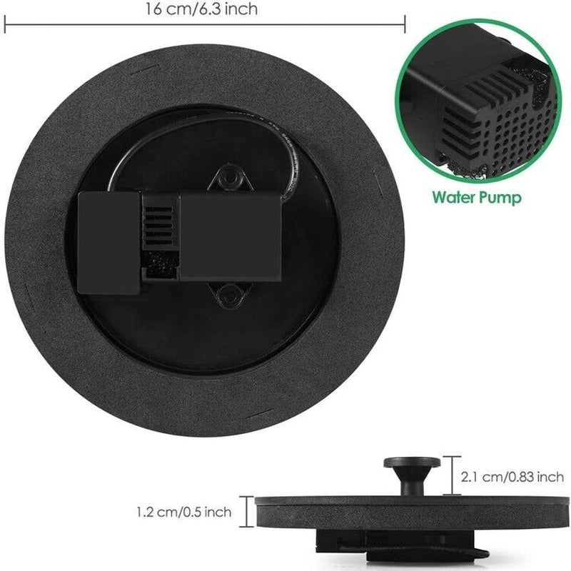 Solar Power Bird Bath Fountain Pump Upgrade 1.4W with 4 Nozzle