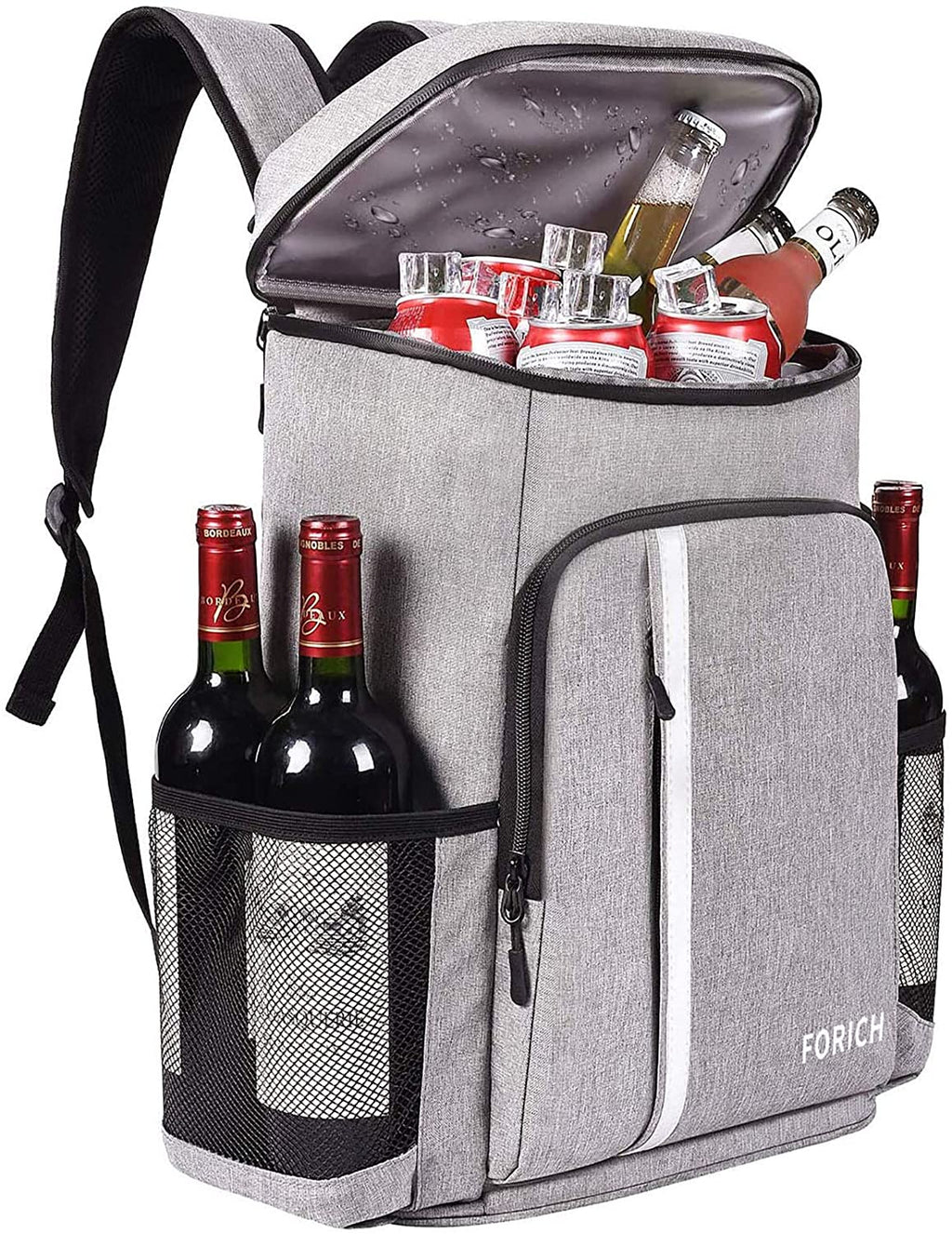 Backpack Cooler Leakproof Insulated Waterproof Backpack, Lightweight Soft Beach Cooler for Men Women to, 30 Cans