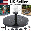 Solar Power Bird Bath Fountain Pump Upgrade 1.4W with 4 Nozzle